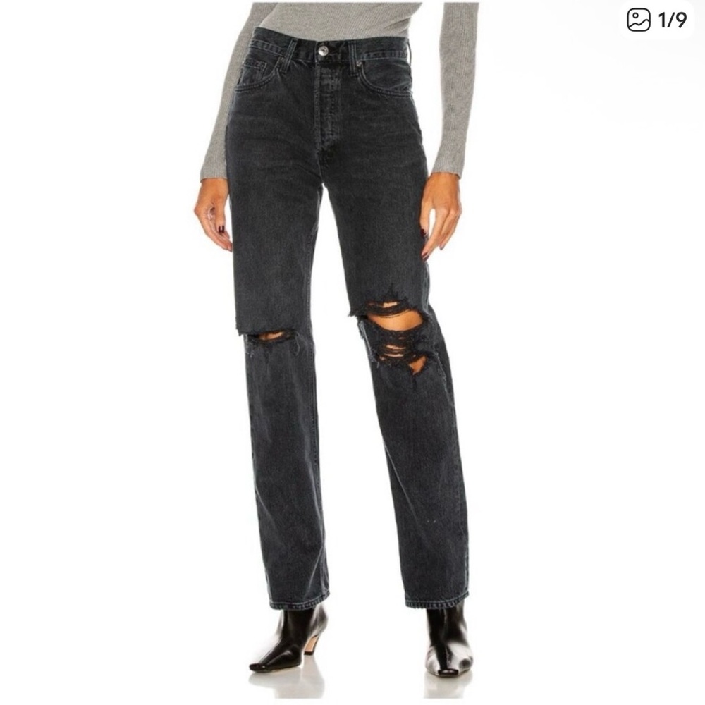 AGOLDE women’s black jeans